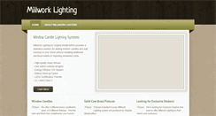 Desktop Screenshot of millworklighting.com